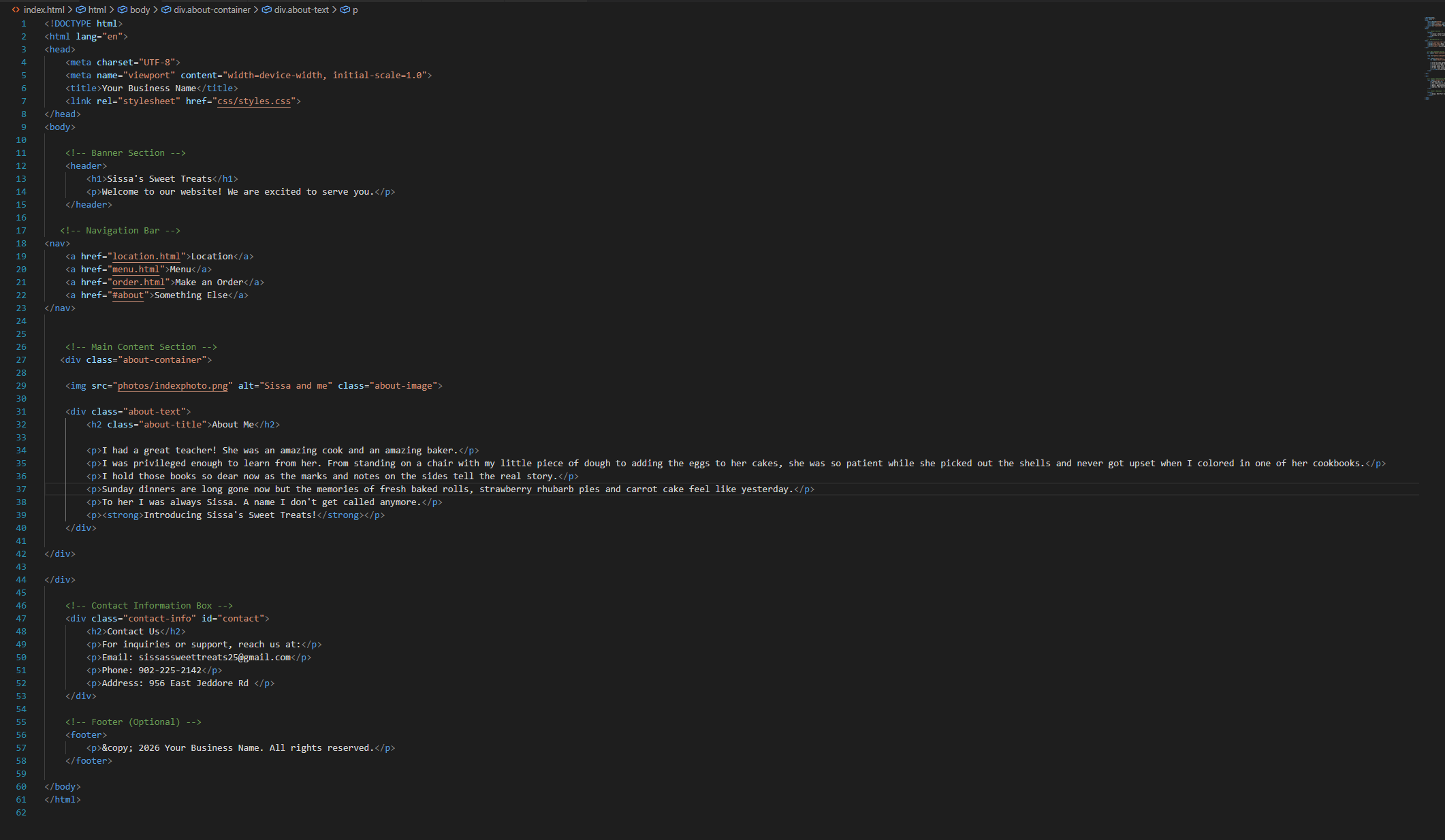 Sissa's Sweet Treats